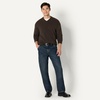 Amazon Essentials Men’s Regular-Fit Cotton Blend V-Neck Sweater(Charcoal Heather)