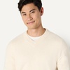 Amazon Essentials Men’s Regular-Fit Cotton Blend V-Neck Sweater(Oatmeal Heather)