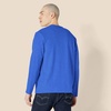 Amazon Essentials Men’s Regular-Fit Crewneck Long-Sleeve T-Shirt, Casual Cotton Jersey(Bright Blue)