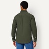 Amazon Essentials Men’s Regular-Fit Long Sleeve Linen Blend Shirt(Dark Olive)
