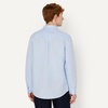 Amazon Essentials Men’s Regular-Fit Long Sleeve Linen Blend Shirt(Light Blue)