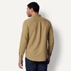 Amazon Essentials Men’s Regular-Fit Long Sleeve Linen Blend Shirt(Mushroom Brown)