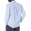 Amazon Essentials Men’s Regular-Fit Long Sleeve Oxford Shirt, 100% Cotton(Blue)