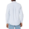 Amazon Essentials Men’s Regular-Fit Long Sleeve Oxford Shirt, 100% Cotton(Blue Stripe)
