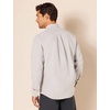 Amazon Essentials Men’s Regular-Fit Long Sleeve Oxford Shirt, 100% Cotton(Grey)