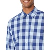 Amazon Essentials Men’s Regular-Fit Long-Sleeve Casual Poplin Shirt, Button Front, Business Casual, Collared(Blue Buffalo)