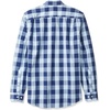 Amazon Essentials Men’s Regular-Fit Long-Sleeve Casual Poplin Shirt, Button Front, Business Casual, Collared(Blue Buffalo Check)