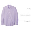 Amazon Essentials Men’s Regular-Fit Long-Sleeve Casual Poplin Shirt, Button Front, Business Casual, Collared(Blue Red Tattersall Plaid)