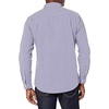 Amazon Essentials Men’s Regular-Fit Long-Sleeve Casual Poplin Shirt, Button Front, Business Casual, Collared(Blue/Purple Gingham)