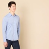 Amazon Essentials Men’s Regular-Fit Long-Sleeve Casual Poplin Shirt, Button Front, Business Casual, Collared(French Blue)