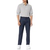 Amazon Essentials Men’s Regular-Fit Long-Sleeve Casual Poplin Shirt, Button Front, Business Casual, Collared(Grey Gingham)