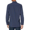 Amazon Essentials Men’s Regular-Fit Long-Sleeve Casual Poplin Shirt, Button Front, Business Casual, Collared(Navy Windowpane)