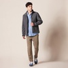 Amazon Essentials Men’s Regular-Fit Long-Sleeve Lightweight Cotton Chambray Shirt with Pockets(Blue)