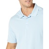 Amazon Essentials Men’s Regular-Fit Quick-Dry Golf Polo Shirt – Discontinued Colors(Light Blue)