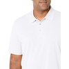 Amazon Essentials Men’s Regular-Fit Quick-Dry Golf Polo Shirt – Discontinued Colors(White)