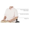 Amazon Essentials Men’s Regular-Fit Short Sleeve Stretch Oxford Shirt with Pocket(Pale Pink)
