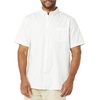 Amazon Essentials Men’s Regular-Fit Short Sleeve Stretch Oxford Shirt with Pocket(White)