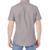 Amazon Essentials Men’s Regular-Fit Short-Sleeve Button-Down Chambray Shirt(Dark Grey)