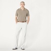 Amazon Essentials Men’s Regular-Fit Short-Sleeve Knit Polo Sweater, Breathable Cotton Nylon(Mushroom Brown)