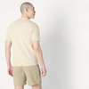 Amazon Essentials Men’s Regular-Fit Short-Sleeve Knit Polo Sweater, Breathable Cotton Nylon(Sand Heather)