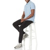 Amazon Essentials Men’s Regular-Fit Short-Sleeve Poplin Shirt, Collared, Washed(Blue  Gingham)