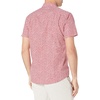 Amazon Essentials Men’s Regular-Fit Short-Sleeve Poplin Shirt, Collared, Washed(Washed Red  Roses)