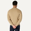 Amazon Essentials Men’s Relaxed-Fit Collared Cardigan Sweater(Camel Heather)