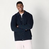 Amazon Essentials Men’s Relaxed-Fit Collared Cardigan Sweater(Navy)