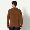 Amazon Essentials Men’s Relaxed-Fit Cotton Blend Cardigan(Caramel Heather)