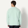 Amazon Essentials Men’s Relaxed-Fit Faux Mohair Crewneck Pullover Sweater, Ribbed, Wool Blend, Heavyweight(Pastel Green)