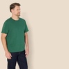 Amazon Essentials Men’s Relaxed-Fit Heavyweight Cotton Pocket T-Shirt(Deep Green)