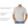 Amazon Essentials Men’s Relaxed-Fit Heavyweight Cotton Pocket T-Shirt(Medium Grey Heather)