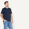 Amazon Essentials Men’s Relaxed-Fit Heavyweight Cotton Pocket T-Shirt(Navy)