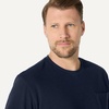 Amazon Essentials Men’s Relaxed-Fit Heavyweight Cotton Pocket T-Shirt(Navy)