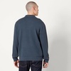 Amazon Essentials Men’s Relaxed-Fit Knit Polo Sweater(Navy)