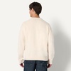Amazon Essentials Men’s Relaxed-Fit Soft Cotton Blend Textured Crewneck Pullover Sweater, Ribbed(Oatmeal Heather)