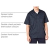 Amazon Essentials Men’s Relaxed-Fit Stain and Wrinkle-Resistant Short-Sleeve Work Shirts(Dark Navy)