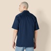 Amazon Essentials Men’s Relaxed-Fit Stain and Wrinkle-Resistant Short-Sleeve Work Shirts(Navy)