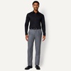 Amazon Essentials Men’s Slim Fit Long Sleeve Wrinkle Resistant Stretch Dress Shirt(Black)