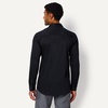 Amazon Essentials Men’s Slim Fit Long Sleeve Wrinkle Resistant Stretch Dress Shirt(Black)
