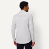 Amazon Essentials Men’s Slim Fit Long Sleeve Wrinkle Resistant Stretch Dress Shirt(Grey)