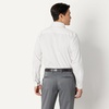 Amazon Essentials Men’s Slim Fit Long Sleeve Wrinkle Resistant Stretch Dress Shirt(Lavender White Windowpane)