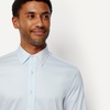 Amazon Essentials Men’s Slim Fit Long Sleeve Wrinkle Resistant Stretch Dress Shirt(Light Blue)