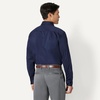 Amazon Essentials Men’s Slim Fit Long Sleeve Wrinkle Resistant Stretch Dress Shirt(Navy)