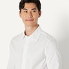 Amazon Essentials Men’s Slim Fit Long Sleeve Wrinkle Resistant Stretch Dress Shirt(White)