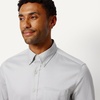 Amazon Essentials Men’s Slim Fit Stretch Wrinkle Free Button Down Collar Dress Shirt(Grey)