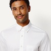 Amazon Essentials Men’s Slim Fit Stretch Wrinkle Free Button Down Collar Dress Shirt(White)