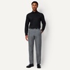 Amazon Essentials Men’s Slim Fit Stretch Wrinkle Free Spread Collar Dress Shirt(Black)