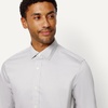 Amazon Essentials Men’s Slim Fit Stretch Wrinkle Free Spread Collar Dress Shirt(Grey)