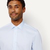 Amazon Essentials Men’s Slim Fit Stretch Wrinkle Free Spread Collar Dress Shirt(Light Blue)